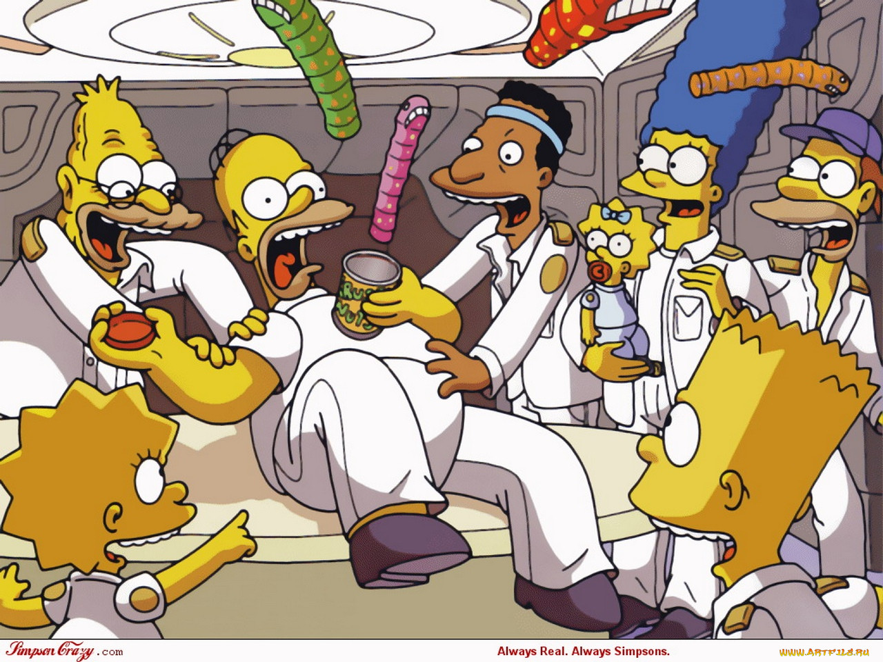 , the, simpsons